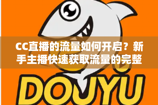 CC直播的流量如何开启？新手主播快速获取流量的完整实战指南