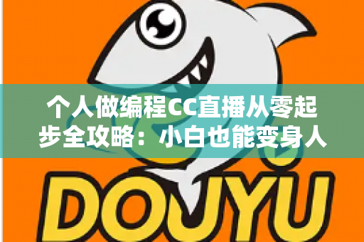 个人做编程CC直播从零起步全攻略：小白也能变身人气技术主播的实战指南
