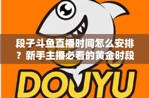 段子斗鱼直播时间怎么安排？新手主播必看的黄金时段规划与开播技巧全攻略