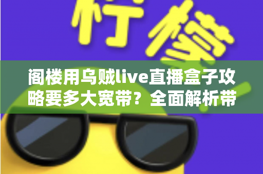 阁楼用乌贼live直播盒子攻略要多大宽带？全面解析带宽需求与阁楼网络优化完整指南