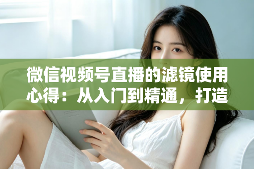 微信视频号直播的滤镜使用心得：从入门到精通，打造高颜值高人气直播间的实用指南