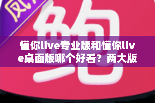 懂你live专业版和懂你live桌面版哪个好看？两大版本深度对比评测与选择指南